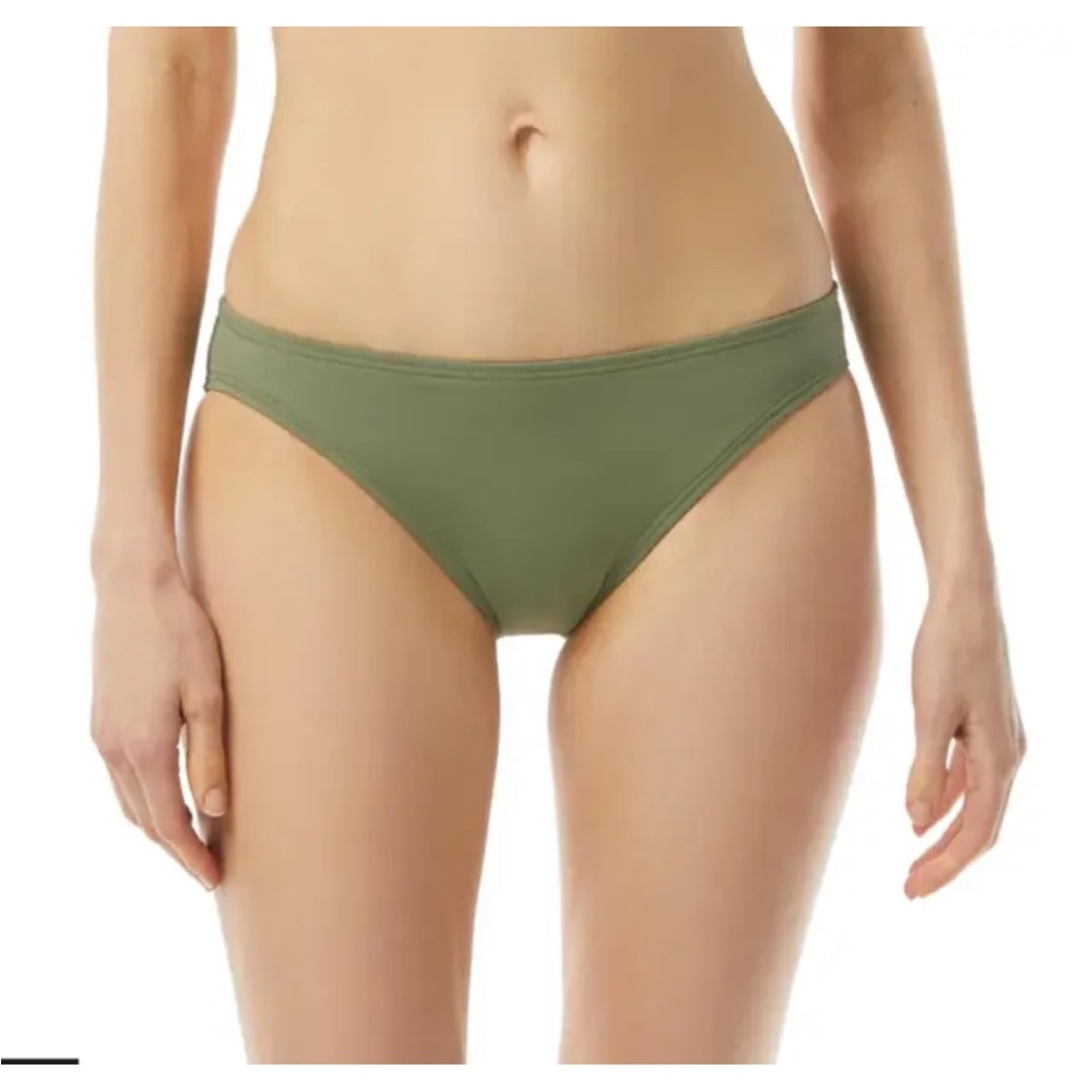 MICHAEL Michael Kors Hipster Bikini Bottoms color army / olive green size M